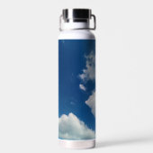 A softness to the clouds waterfles (Achterkant)