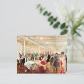 A Soirée | Victor Gabriel Gilbert Briefkaart (Staand voorkant)