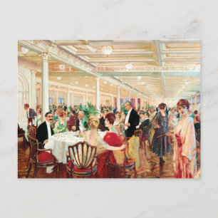 A Soirée   Victor Gabriel Gilbert Briefkaart