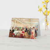 A Soirée | Victor Gabriel Gilbert Kaart (Gele Bloem)