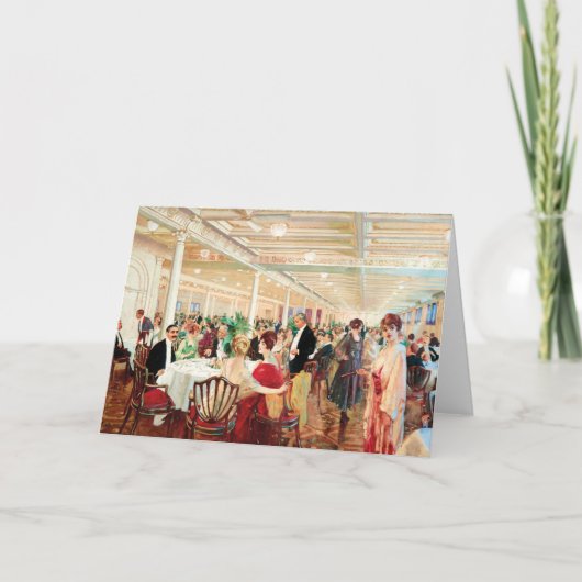 A Soirée | Victor Gabriel Gilbert Kaart (Voorkant)