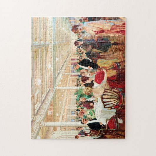 A Soirée | Victor Gabriel Gilbert Legpuzzel (Verticaal)