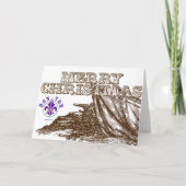 A Soldier's Christmas - Wenskaart Feestdagen Kaart (Achterkant)