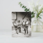 A Song and a Dance, 1908 Briefkaart (Staand voorkant)