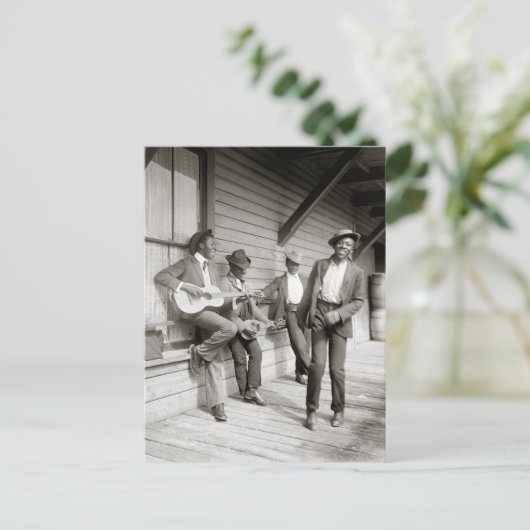 A Song and a Dance, 1908 Briefkaart (Staand voorkant)