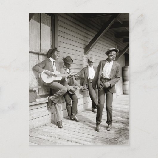 A Song and a Dance, 1908 Briefkaart (Voorkant)