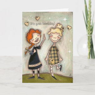 A Song and A Smile - Birthday Kaart