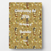 A Special Celebration Any Age Birthday Fotoplaat (voorkant)