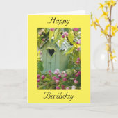 A *SPECIALE BIRTHDAG* VOOR EEN *SPECIALE COUSIN* K KAART (Gele Bloem)