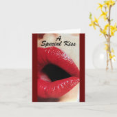 A **SPECIALE KISS** VOOR MIJN FAVORIETE VALENTIJN KAART (Gele Bloem)