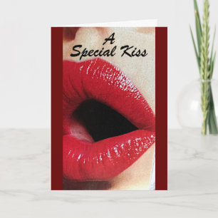 A **SPECIALE KISS** VOOR UW TWEEDE DAG KAART
