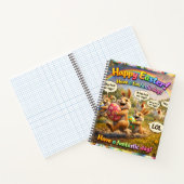 A spiral notebook notitieboek (Binnen)