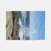 A Splash of Adventure at Schoodic Point Fleece Deken (Voorkant (Horizontaal))