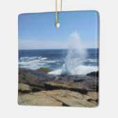 A Splash of Adventure at Schoodic Point Keramisch Ornament (Links)