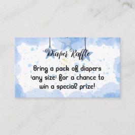 A Splash of Joy: Waterverf Baby shower Behuizing Informatiekaartje