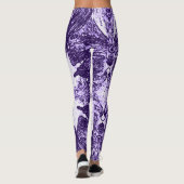 A Splash Of Purple Leggings (Achterkant)