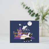 A Spooktacular Halloween Briefkaart (Staand voorkant)