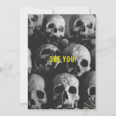 A spooky Halloween invitation fe Kaart (Achterkant)