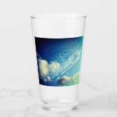 A sprinkling of clouds glas (Voorkant)