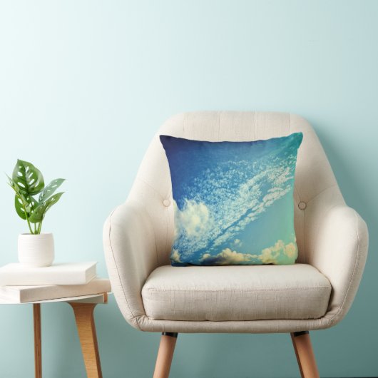 A sprinkling of clouds kussen (Stoel)