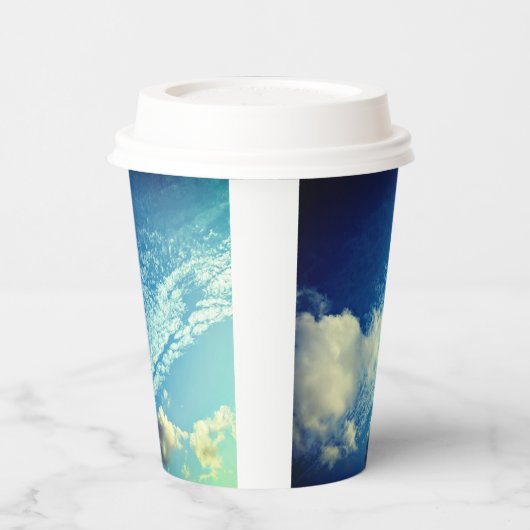 A sprinkling of clouds papieren bekers (Links)