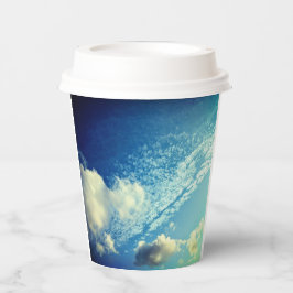 A sprinkling of clouds papieren bekers