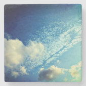 A sprinkling of clouds stenen onderzetter (Voorkant)