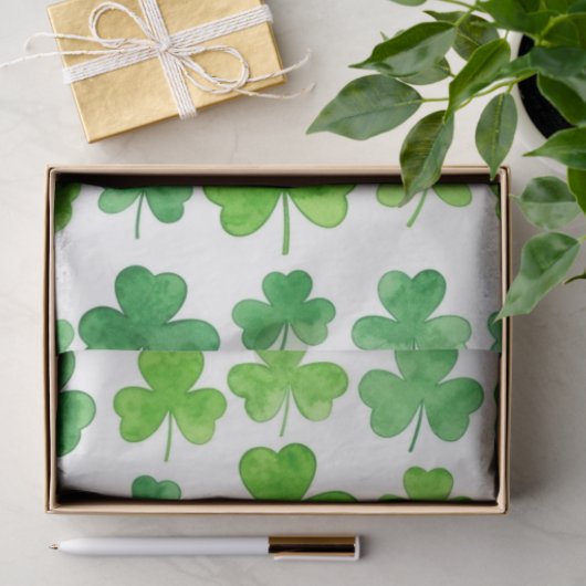 A St Patrick's Series Design #2 Tissuepapier (Geschenk)