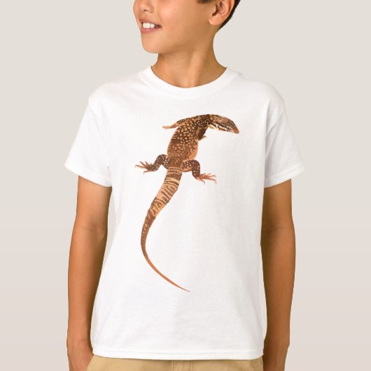 A staat voor Ackies Monitor Lizard T-shirt (Voorkant)