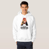A staat voor Adventure Hiking Mountain Design Hoodie (Voorkant volledig)
