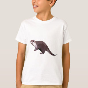 A staat voor African Clawless Otter T-shirt
