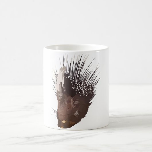 A staat voor African Crested Porcupine Koffiemok (Center)