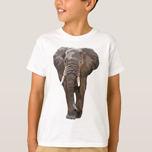 A staat voor African Elephant Keeper T-shirt (Voorkant)