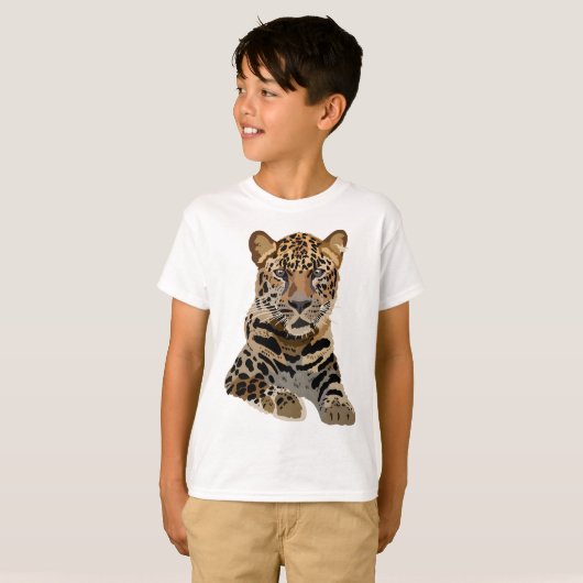 A staat voor Amoer Leopard T-shirt (Voorkant volledig)