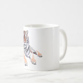 A staat voor Amoer Tiger Koffiemok (Voorkant rechts)