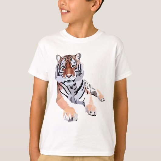 A staat voor Amoer Tiger T-shirt (Voorkant)