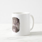 A staat voor Asian Small Clawed Otter Koffiemok (Voorkant rechts)