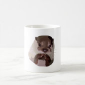 A staat voor Asian Small Clawed Otter Koffiemok (Center)