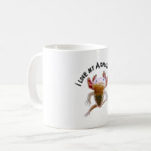 A staat voor Axolotl Koffiemok (Voorkant links)