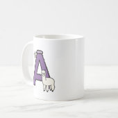 A staat voor… gepersonaliseerd koffiemok (Voorkant links)