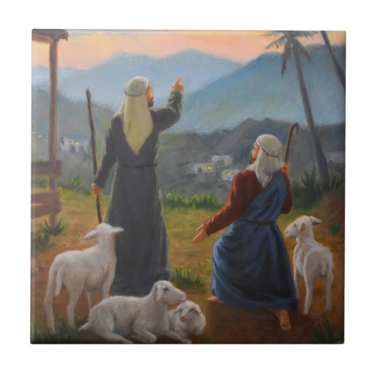 A star has risen tegeltje (Voorkant)