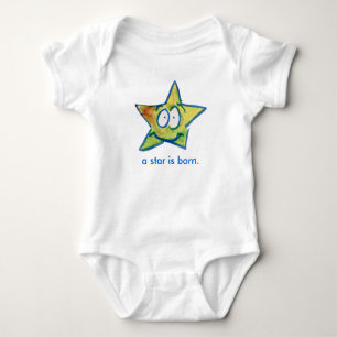 "A Star is Born" Baby Jersey Bodysuit
