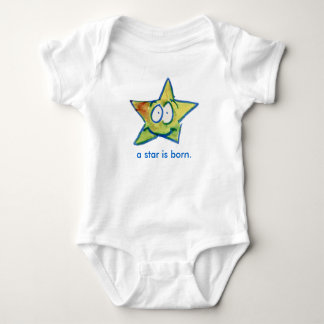 "A Star is Born" Baby Jersey Bodysuit