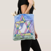 A Star of David Tote Bag (Dichtbij)