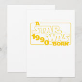 A Star Was Born 1990 30 th Birthday Gift Kaart (Voorkant / Achterkant)