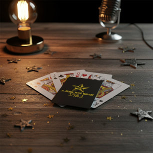 A Star werd in 1983 geboren als Yellow Star Pokerkaarten