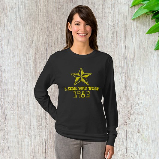  A Star werd in 1983 geboren als Yellow Star T-shirt
