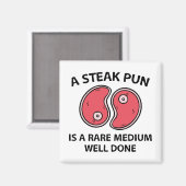A Steak Pun Magneet (Voorkant / Achterkant)