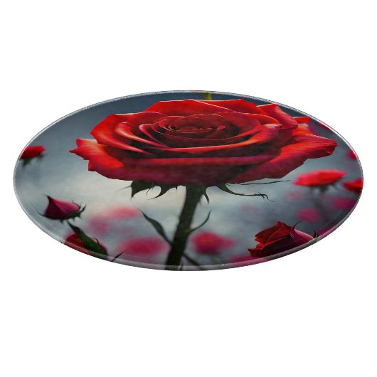 A Stem In Bloom: Het Ruby Roos Snijplank (Hoek)