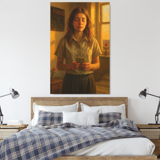 A step of hope canvas afdruk (Insitu (Slaapkamer))